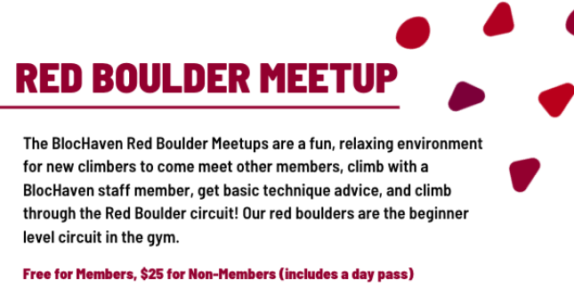 Red Boulder Meetup