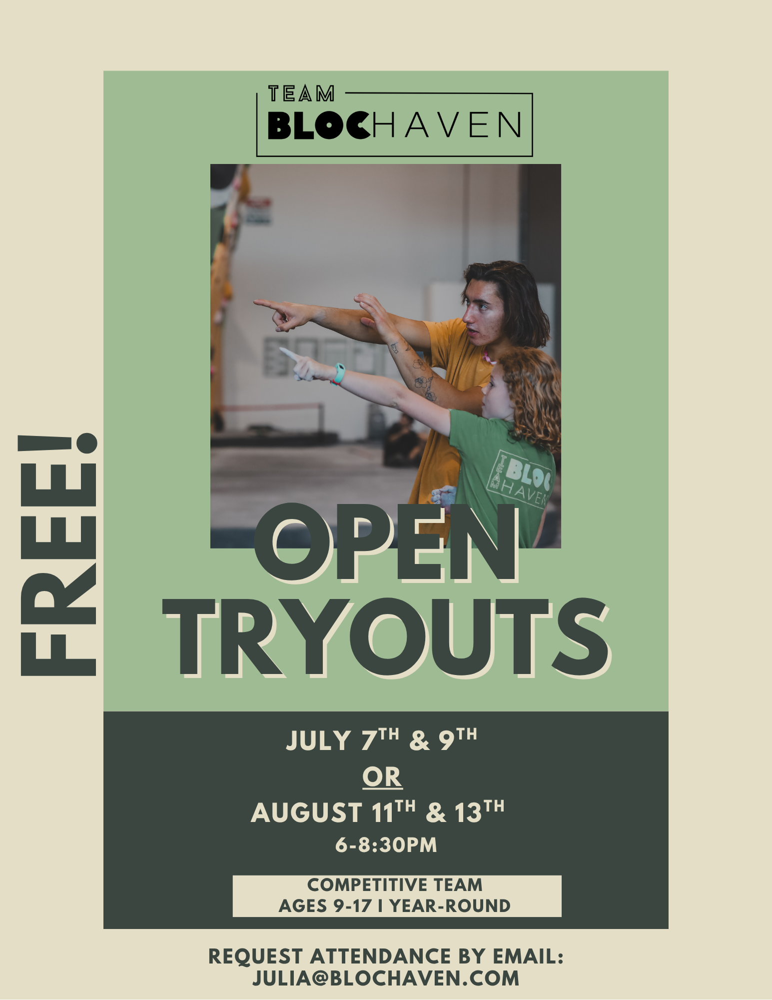 Tryouts