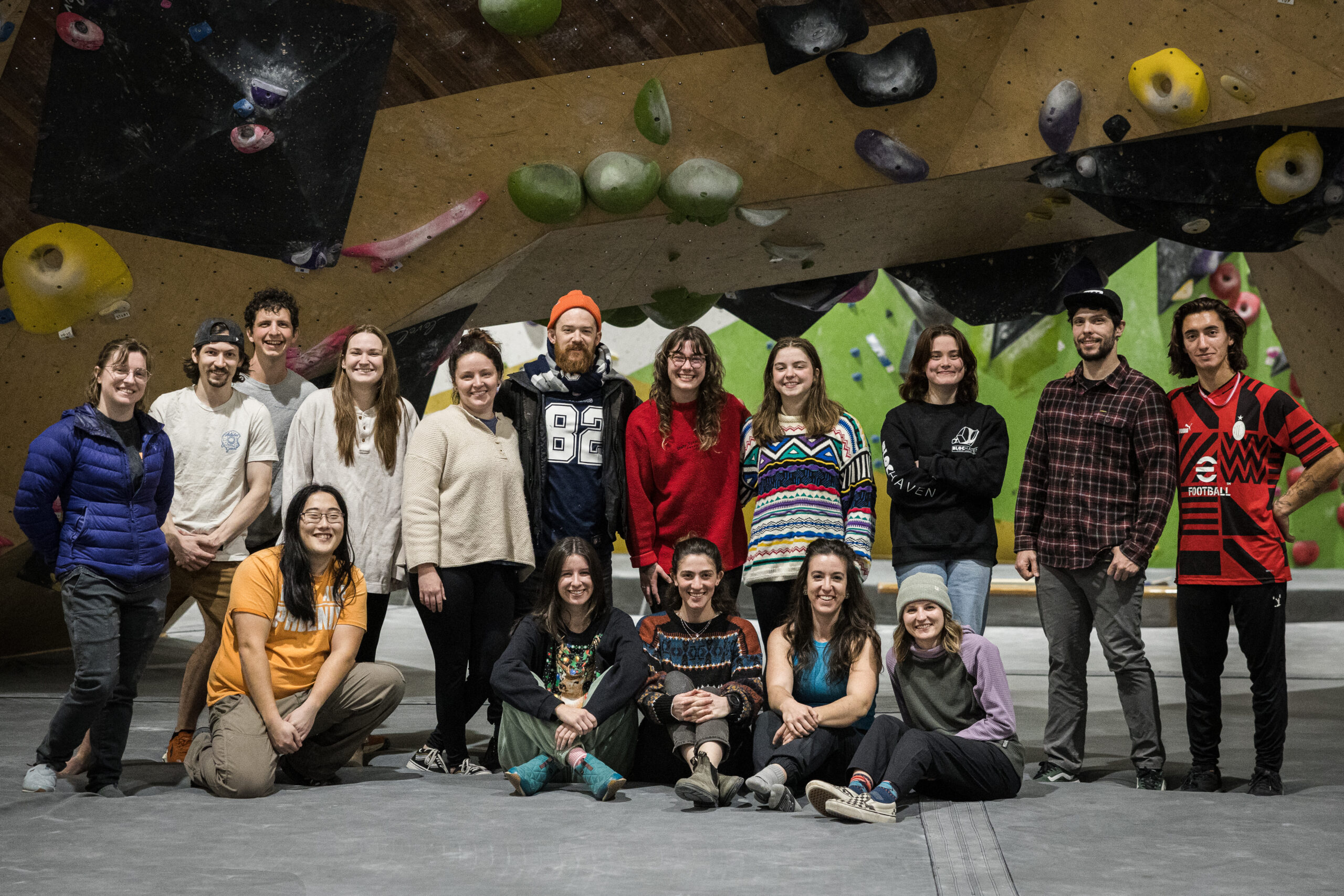 Group Christmas photo